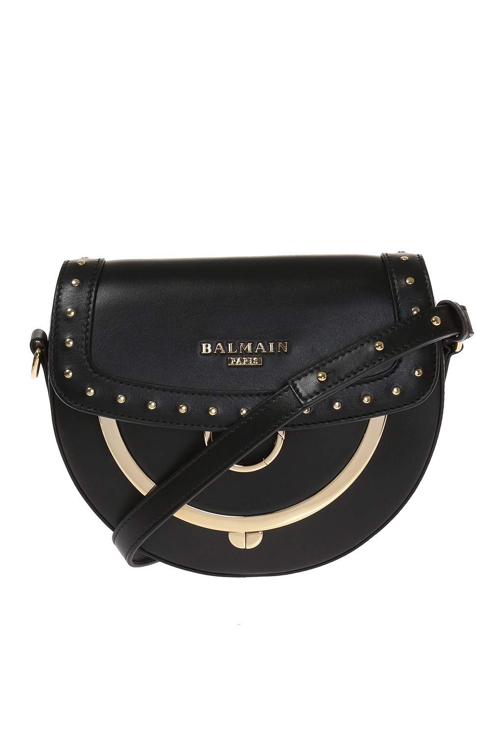 Black Domaine shoulder bag Balmain Vitkac GB